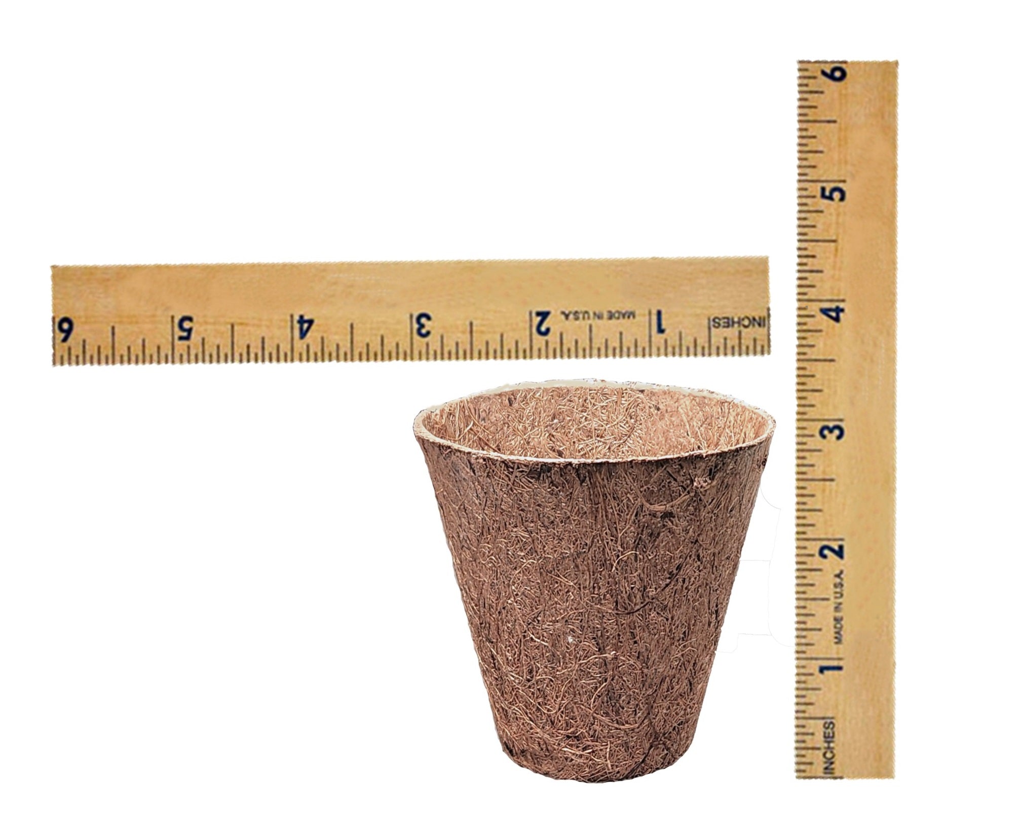 Deepthi Coco Coir Nursery Pots – Biodegradable Peat Pots for Seed Starter and Seedling - Mini Planter Cups for Indoor, Outdoor
